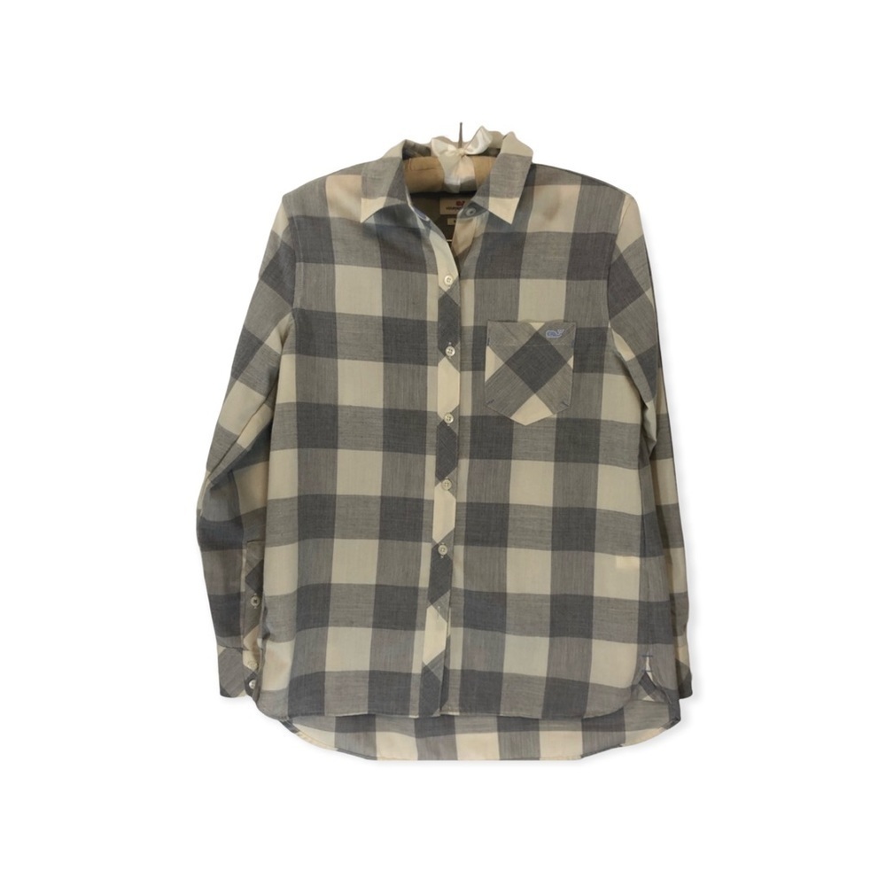 VINEYARD Vine relaxed fit button down Sz 2